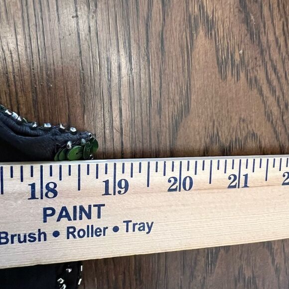 Vintage women’s Midnight Velvet Beaded sequined cami tank. Size L. - Picture 6 of 6